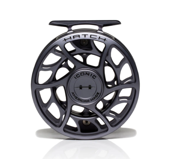 Hatch Iconic 5 Plus Fly Reel Grey Back Hatch Iconic 5 Plus Fly Reel Grey Back